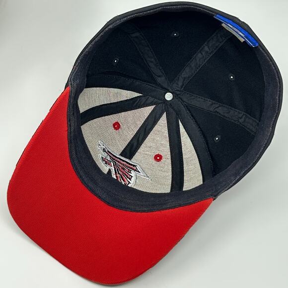 Atlanta Falcons Hat Cap Flex Fitted OSFA Football NFL Reebok 6 Panel Black - Picture 4 of 10